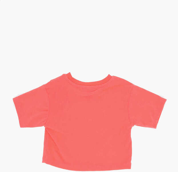 Tricouri Nike Fluo Terry Lets Roll T-Shirt And Shorts Set Orange Baieti (BM 16473423) 4