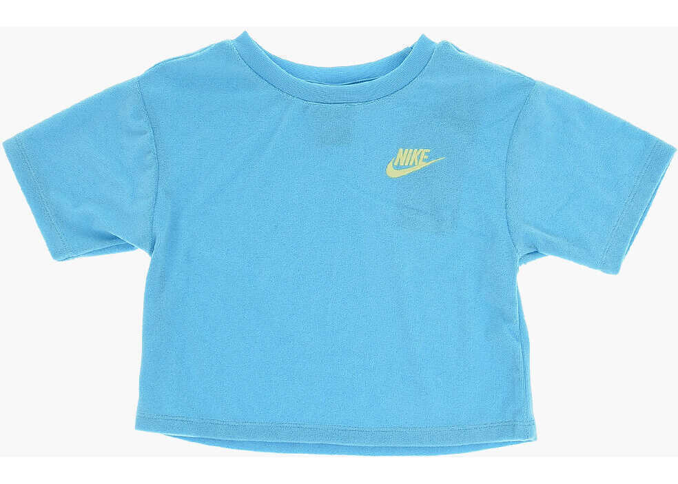 Tricouri Nike Terry T-Shirt And Shorts Set Blue Baieti (BM 16473426) 2