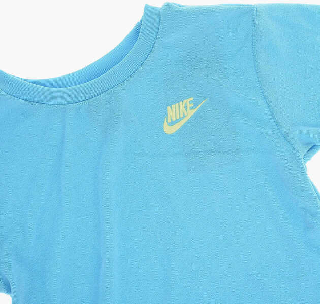 Tricouri Nike Terry T-Shirt And Shorts Set Blue Baieti (BM 16473426) 3