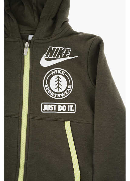 Bluze de trening Nike Joggers And Hoodie Set Military Green Baieti (BM 16473429) 3