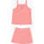 Converse All Star Chuck Taylor Tank Top And Built-In Shorts Set Pink