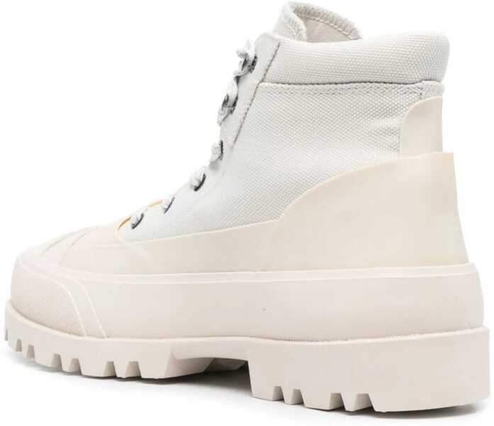 Cizme casual Diesel Canvas D-Hiko Bt X Hiking Boots With Tank Sole Gray Barbati (BM 16473453) 3