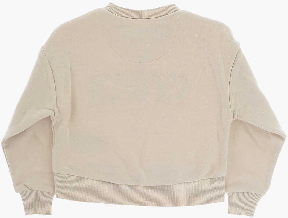 Salopete Nike Crew-Neck Sweatshirt And Leggings Set Beige Baieti (BM 16473456) 4