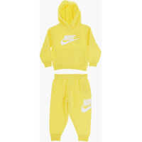 Bluze de trening Nike Solid Color Hoodie And Joggers Set With Printed Logo