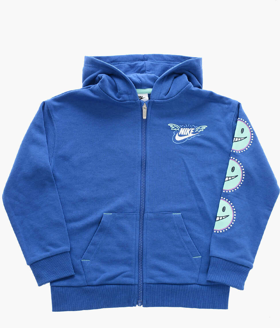 Bluze de trening Nike Printed Joggers And Hoodie Set Blue Baieti (BM 16473486) 2