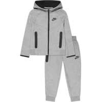 Pantaloni de trening Solid Color Sweatshirt And Joggers Set With Contrasting Deta Baieti