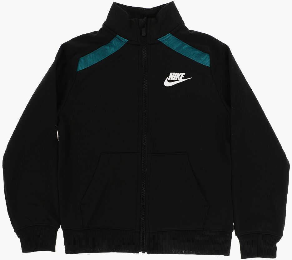 Pantaloni de trening Nike Contrast Logoed Bands Joggers And Sweatshirt Set Black Baieti (BM 16473504) 2