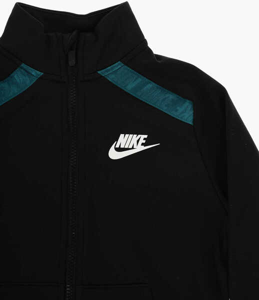 Pantaloni de trening Nike Contrast Logoed Bands Joggers And Sweatshirt Set Black Baieti (BM 16473504) 3