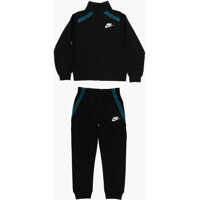 Pantaloni de trening Contrast Logoed Bands Joggers And Sweatshirt Set Baieti