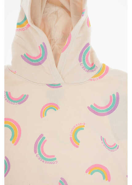 Bluze de trening Converse All Star Chuck Taylor Printed Hoodie And Leggings Set Beige Baieti (BM 16473507) 3