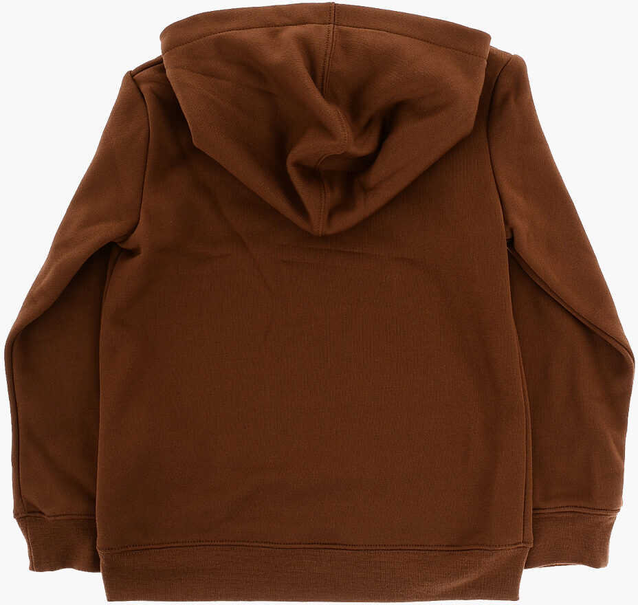 Bluze de trening Nike Solid Color Hoodie And Joggers Set With Fleeced Inner Brown Baieti (BM 16473516) 4