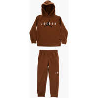 Bluze de trening Nike Solid Color Hoodie And Joggers Set With Fleeced Inner