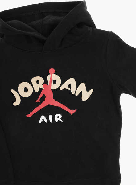 Bluze de trening Nike Air Jordan Solid Color Joggers And Hoodie Set Black Baieti (BM 16473534) 3