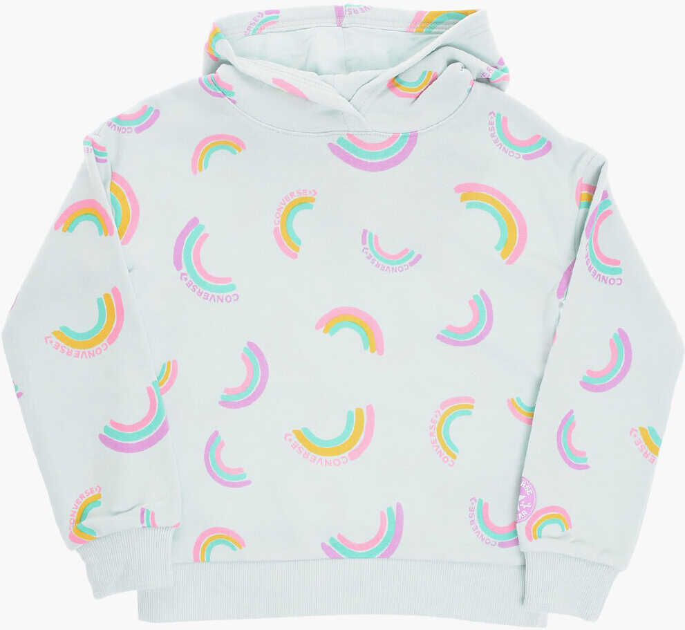 Bluze de trening Converse All Star Chuck Taylor Printed Hoodie And Leggings Set Multicolor Baieti (BM 16473537) 2