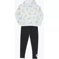Bluze de trening Converse All Star Chuck Taylor Printed Hoodie And Leggings Set