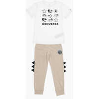 Tricouri All Star Chuck Taylor Dinosaur Printed Crew-Neck T-Shirt And Baieti