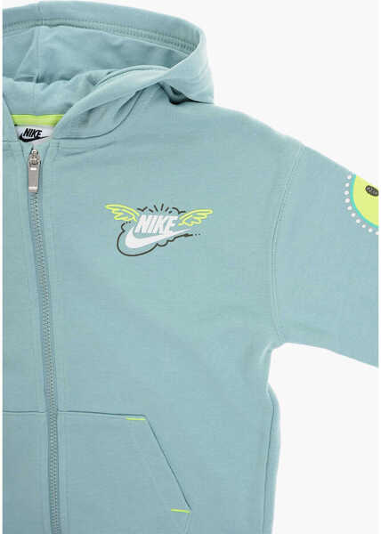Bluze de trening Nike Cotton Blend Hoodie And Joggers Set Light Blue Baieti (BM 16473564) 3