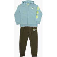 Bluze de trening Cotton Blend Hoodie And Joggers Set Baieti