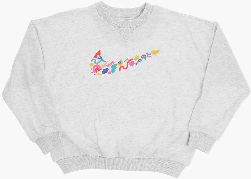 Pantaloni de trening Nike Brushed Cotton Sweatshirt And Joggers Set Gray Baieti (BM 16473567) 2