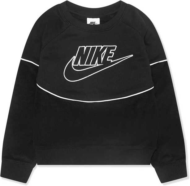 Pantaloni de trening Nike Two-Tone Amplify Crew-Neck Sweatshirt And Joggers Set White Baieti (BM 16473573) 3