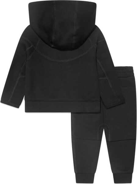 Pantaloni de trening Nike Tech-Woven Joggers And Zipped Sweatshirt Set Black Baieti (BM 16473579) 2