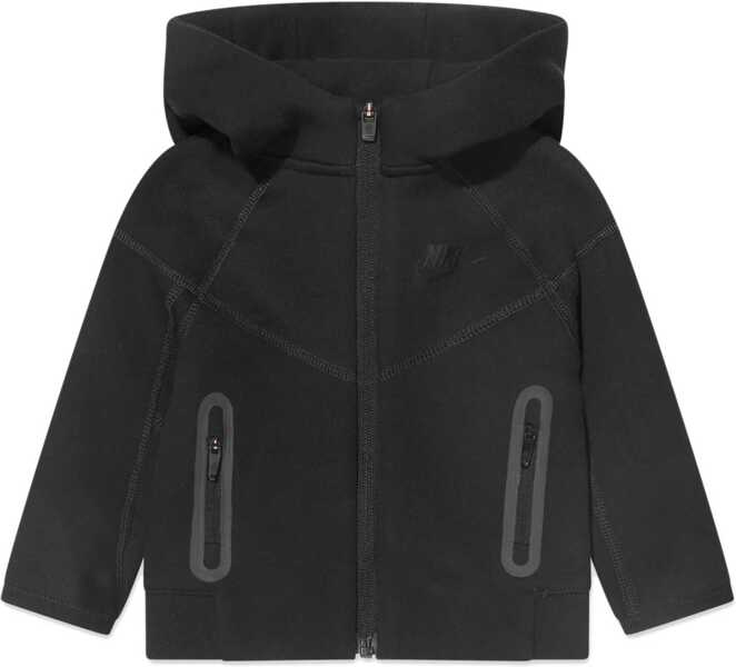 Pantaloni de trening Nike Tech-Woven Joggers And Zipped Sweatshirt Set Black Baieti (BM 16473579) 3