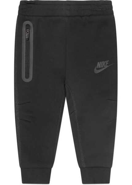 Pantaloni de trening Nike Tech-Woven Joggers And Zipped Sweatshirt Set Black Baieti (BM 16473579) 4