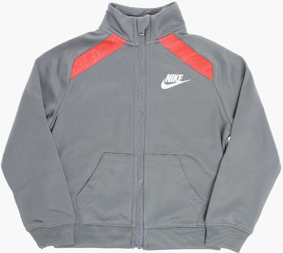 Pantaloni de trening Nike Two-Tone Fleeced-Fabric Joggers And Sweatshirt Set Red Baieti (BM 16473585) 2