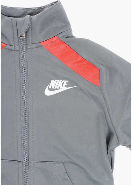 Pantaloni de trening Nike Two-Tone Fleeced-Fabric Joggers And Sweatshirt Set Red Baieti (BM 16473585) 3