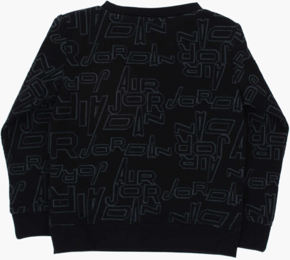 Pantaloni de trening Nike Air Jordan Joggers And Crew-Neck Sweatshirt Set Black Baieti (BM 16473600) 4