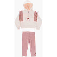 Bluze de trening Velvet Details Joggers And Half Zip Hoodie Home Swoosh Home Baieti