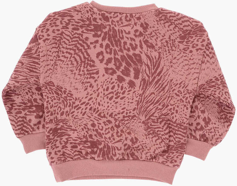 Salopete Nike Animal Patterned Crew-Neck Sweatshirt And Leggings Set Pink Baieti (BM 16473612) 4