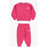 Pantaloni de trening Fleeced Cotton Blend Joggers And Snow Day Crew-Neck Sweatshi Baieti