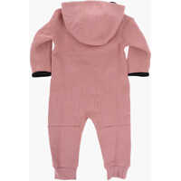 Salopete pentru Baieti - Salopete Nike Cotton Blend Romper Suit With Hood Pink Baieti (BM 16473624) - B-mall.ro