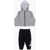 Nike Fleeced Hoodie And Joggers Set Black