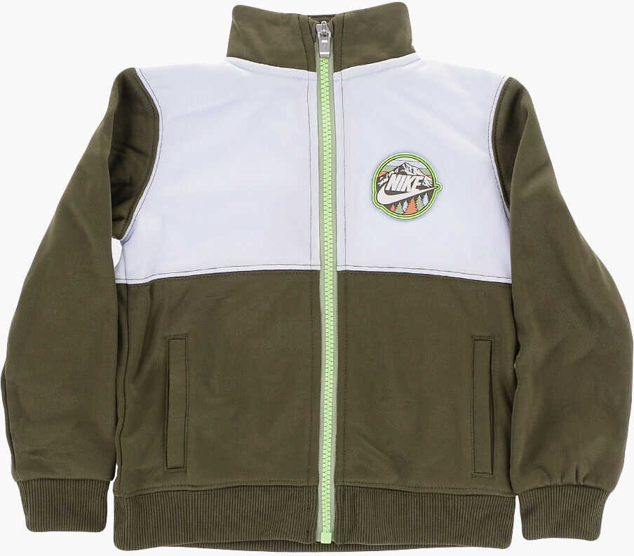 Pantaloni de trening Nike Zip-Up Sweatshirt And Joggers Set Green Baieti (BM 16473636) 2
