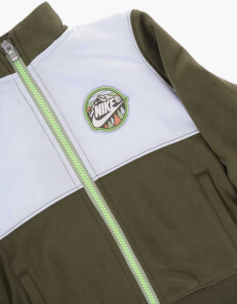 Pantaloni de trening Nike Zip-Up Sweatshirt And Joggers Set Green Baieti (BM 16473636) 3