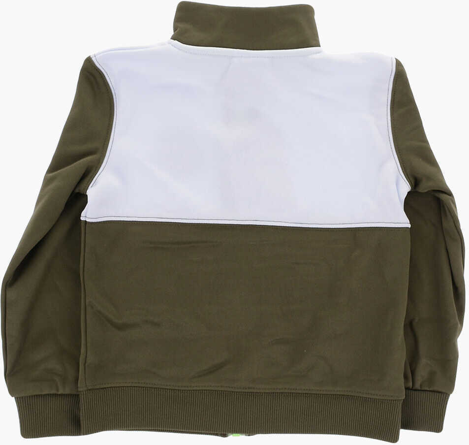 Pantaloni de trening Nike Zip-Up Sweatshirt And Joggers Set Green Baieti (BM 16473636) 4