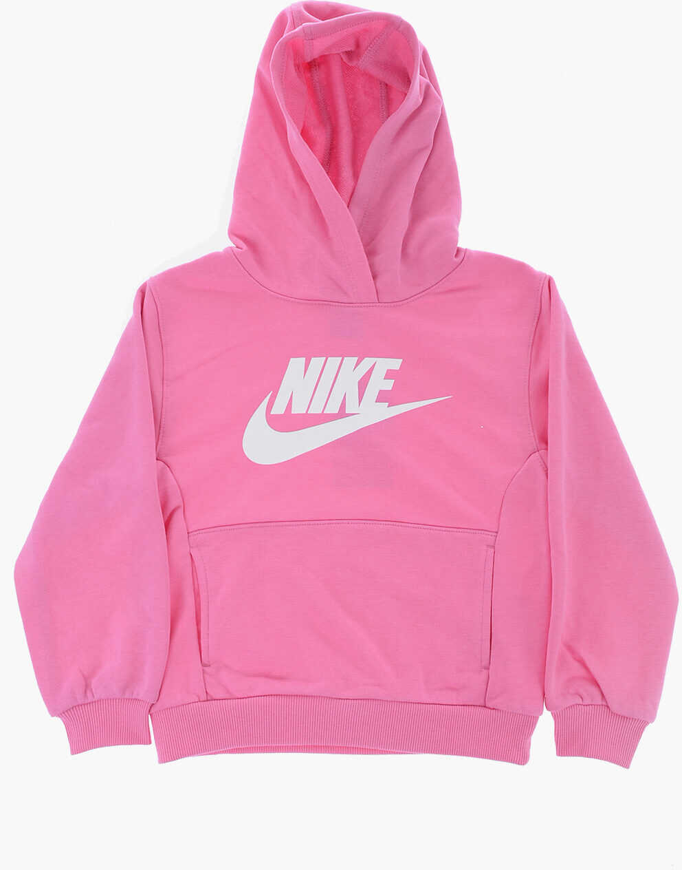Bluze de trening Nike Solid Color Hoodie And Joggers Set With Printed Logo Pink Baieti (BM 16473675) 2