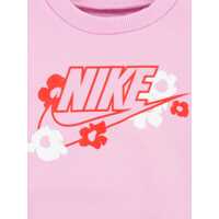 Salopete pentru Baieti - Salopete Nike Crew-Neck Sweatshirt And Floral Motif Leggings Set Pink Baieti (BM 16473678) - B-mall.ro