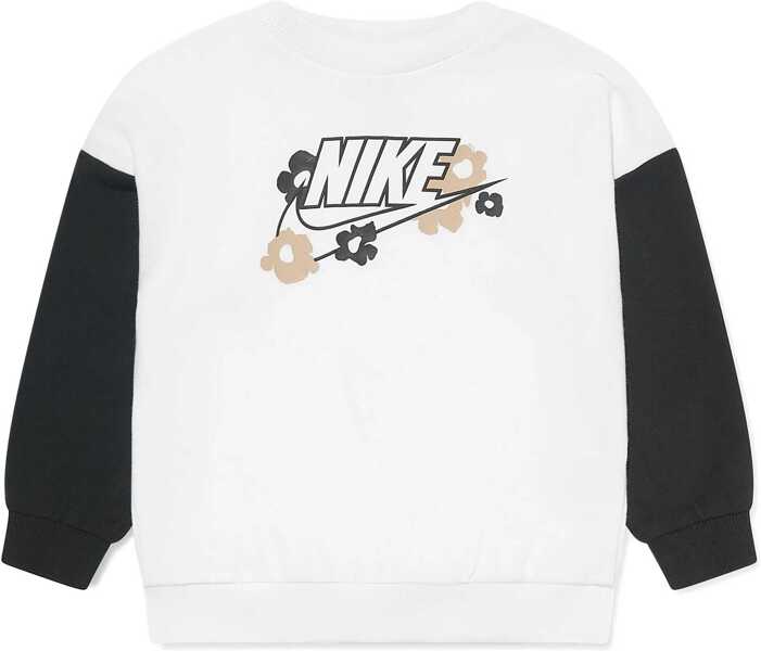 Salopete Nike Oversized Fit Floral-Printed Sweatshirt And Leggings Set Beige Baieti (BM 16473681) 3