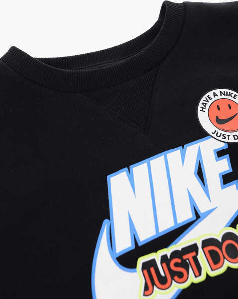 Pantaloni de trening Nike Fleeced Joggers And Sweatshirt Set Black Baieti (BM 16473684) 3