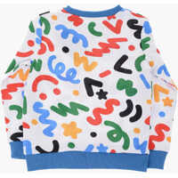 Salopete pentru Baieti - Salopete Converse All Star Chuck Taylor Printed Crewneck Sweatshirt And Jogger Multicolor Baieti (BM 16473690) - B-mall.ro