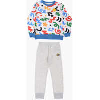 Salopete All Star Chuck Taylor Printed Crewneck Sweatshirt And Jogger Baieti