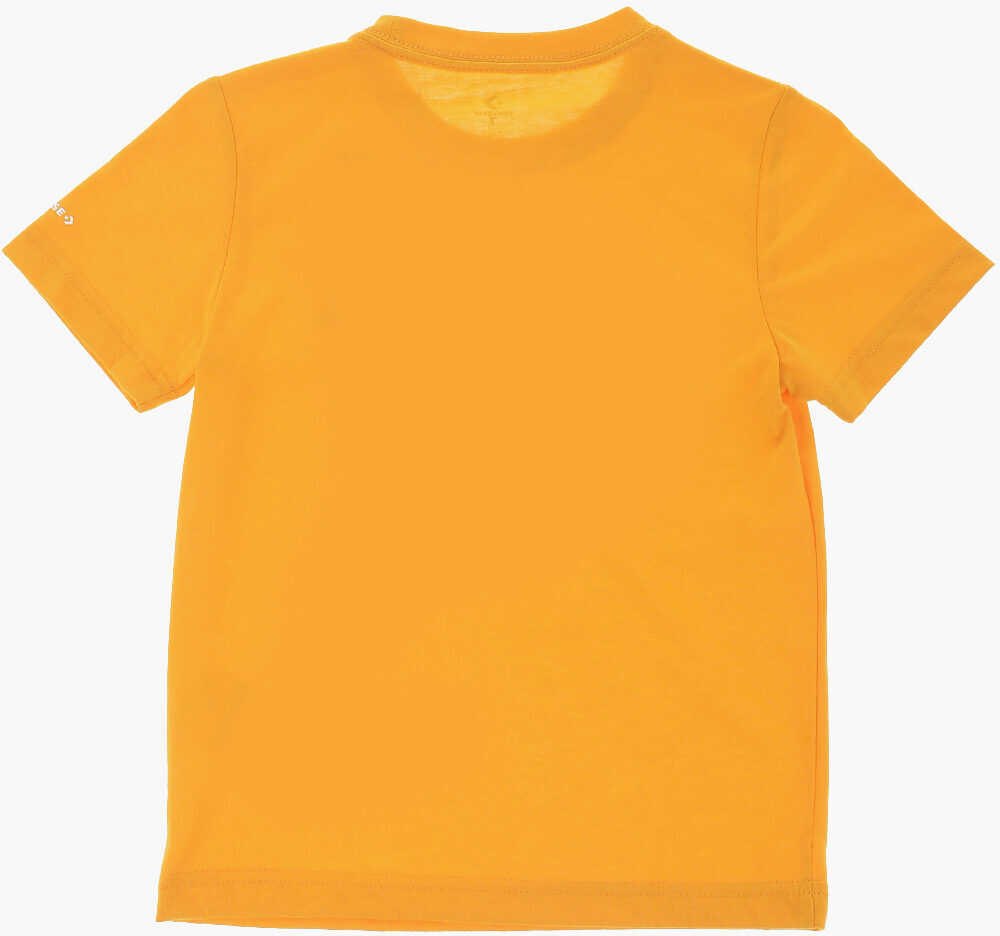 Tricouri Converse All Star Chuck Taylor Printed Squiggle Shorts And T-Shirt Se Yellow Baieti (BM 16473693) 4