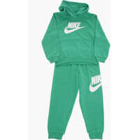 Bluze de trening Nike Solid Color Hoodie And Joggers Set With Printed Logo