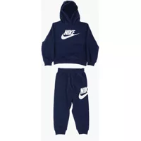 Bluze de trening Solid Color Hoodie And Joggers Set With Printed Logo Baieti
