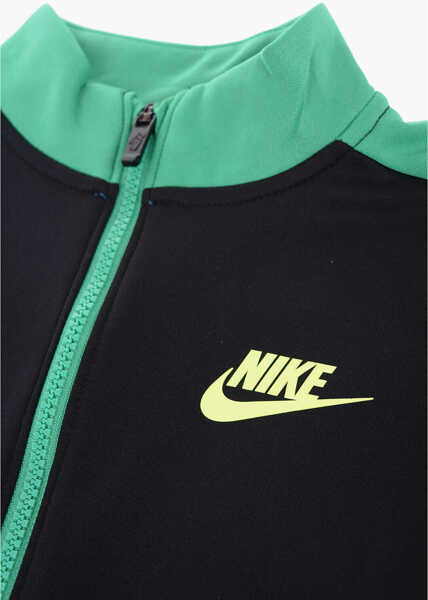 Pantaloni de trening Nike Contrasting Side Bands Joggers And Sweatshirt Set Black Baieti (BM 16473702) 3