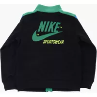 Pantaloni de trening pentru Baieti - Pantaloni de trening Nike Contrasting Side Bands Joggers And Sweatshirt Set Black Baieti (BM 16473702) - B-mall.ro