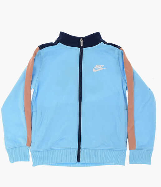 Pantaloni de trening Nike Contrasting Side Bands Joggers And Sweatshirt Set Blue Baieti (BM 16473705) 2